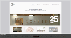 Desktop Screenshot of confidecorreduria.es